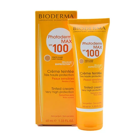 کرم ضد آفتاب رنگی بیودرما مدل Photoderm MAX